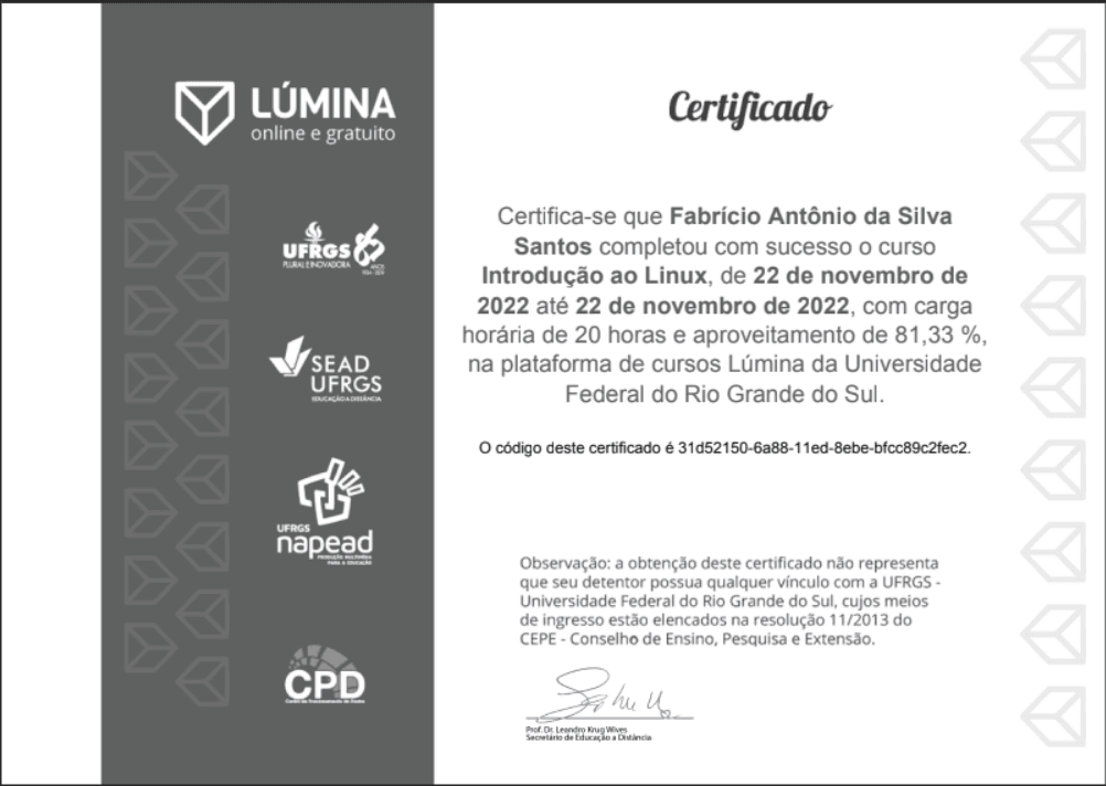 Certificado 2