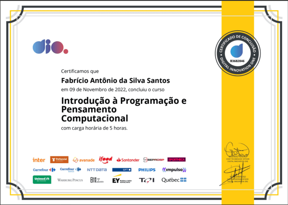 Certificado 7